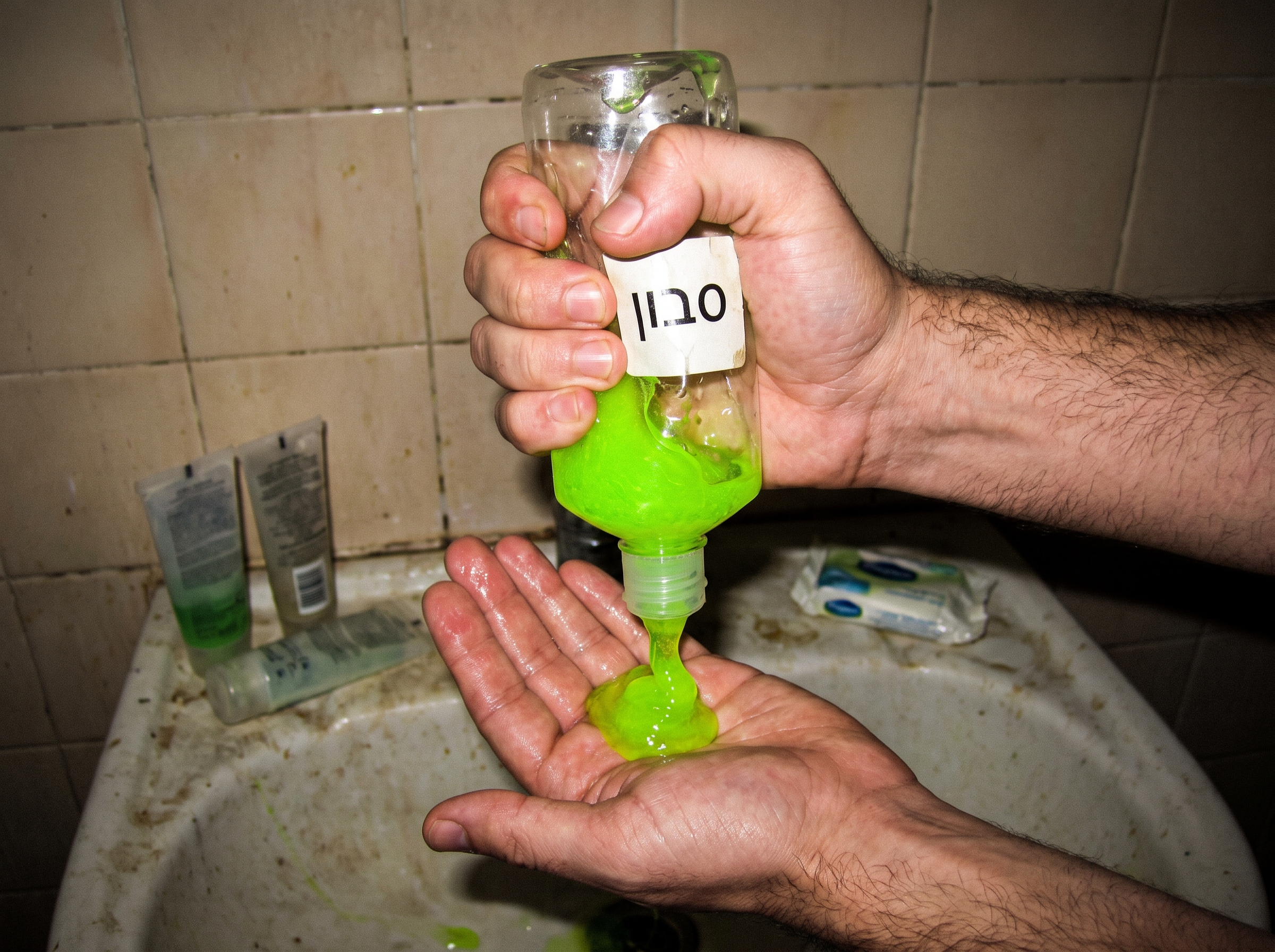 סבון נוזלי תעשייתי — לא אצלנו